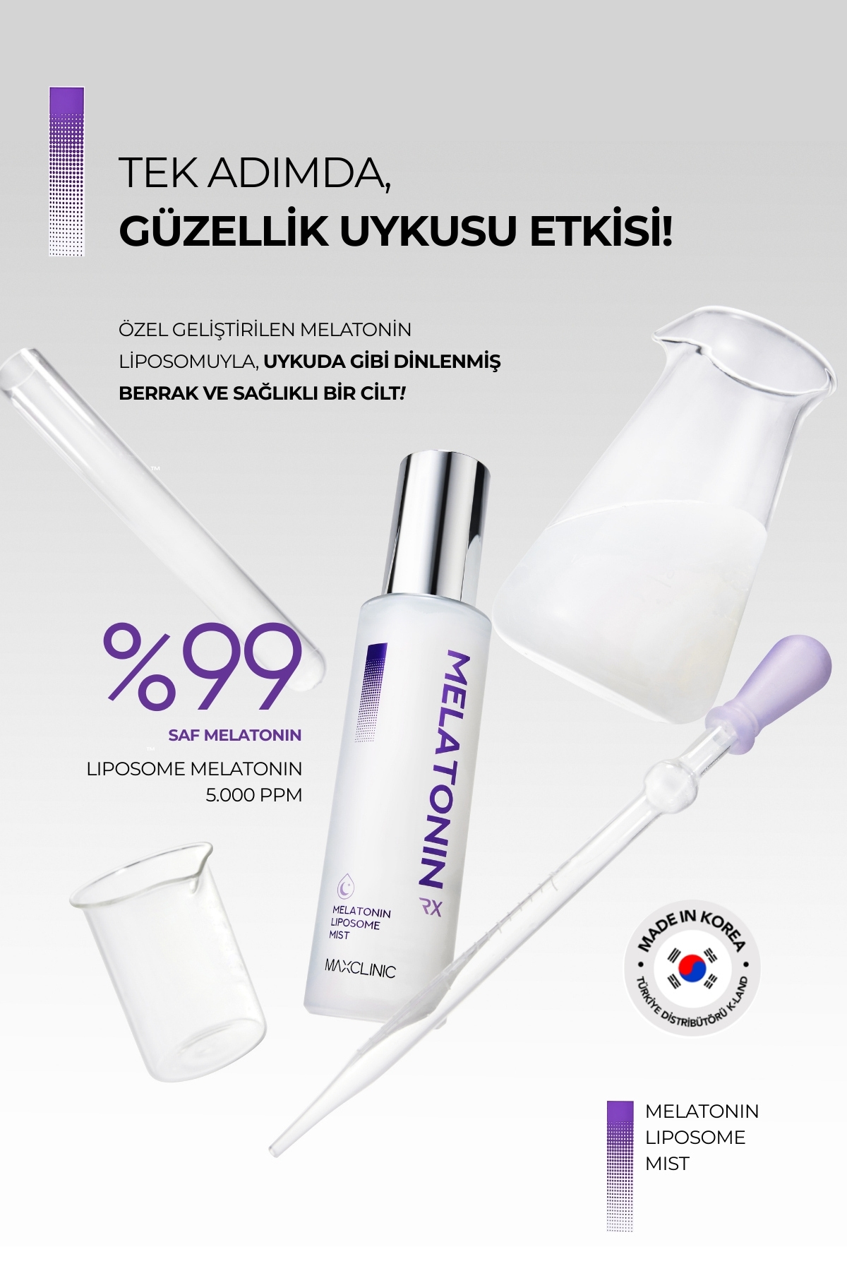 Liposomal Melatonin 24 Saat Nem Veren Shot Mist Melatonin Shot Mist — 8809954948022 — تصویر 2 از 2