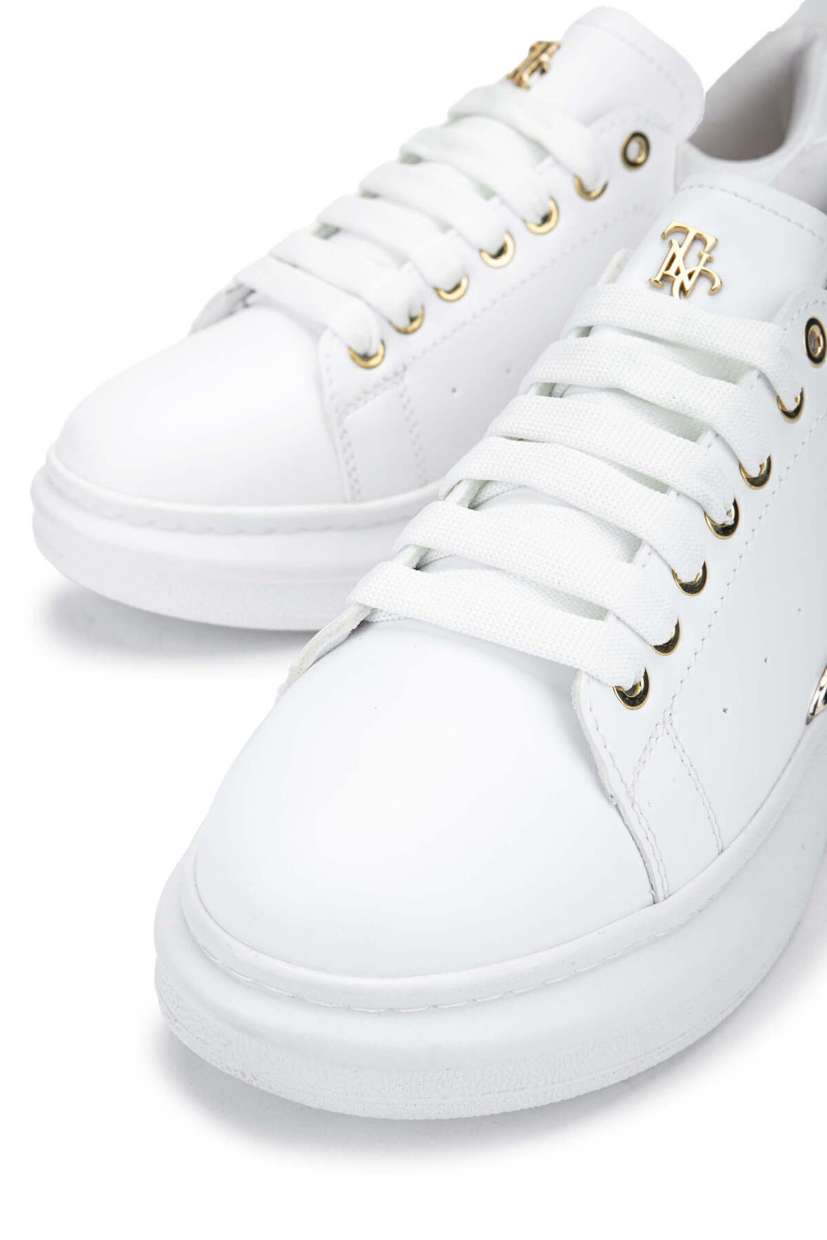 Tamer Tanca  Beyaz - Kadın Vegan Sneakers & Spor Ayakkabı 804 1997 Bn Ayk Sk22/23 - Görsel 3