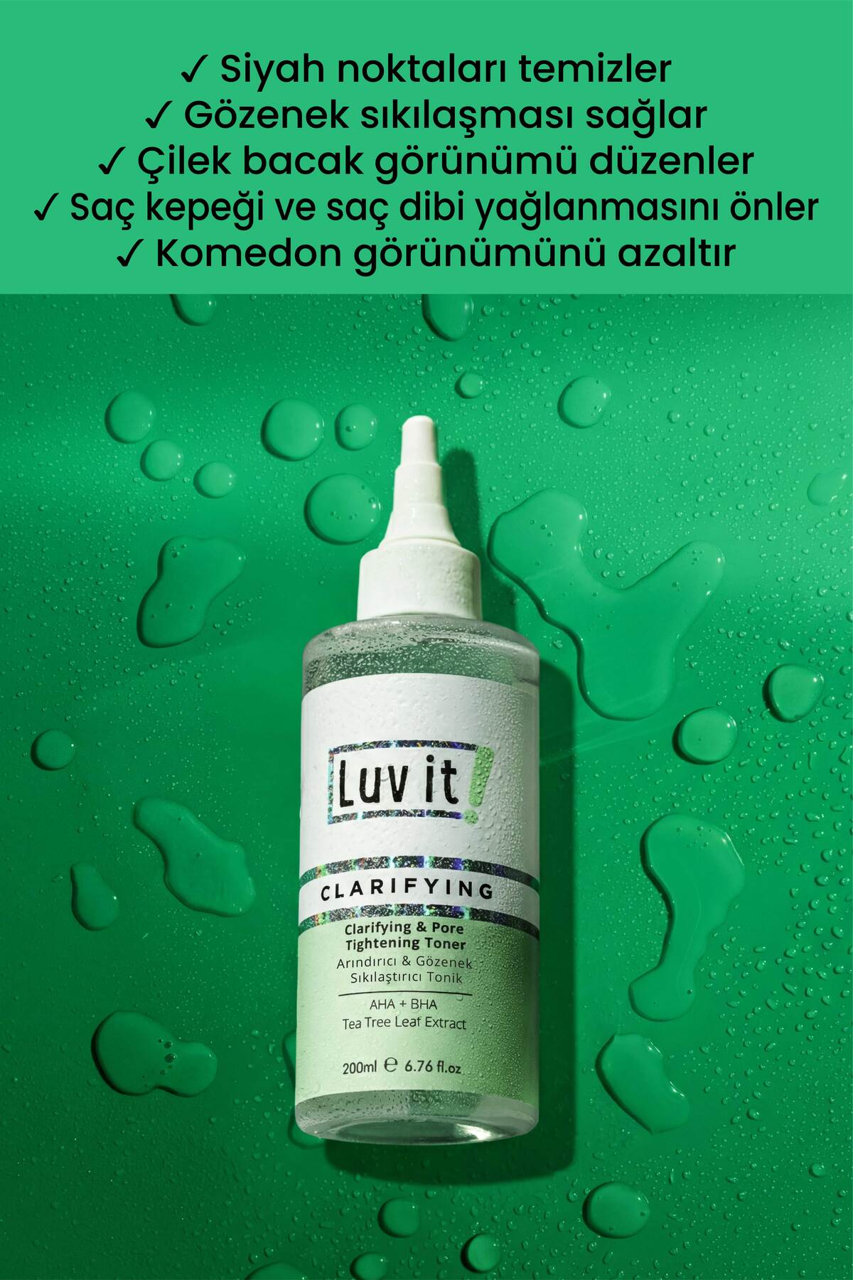 Leke Ve Sivilce Karşıtı Gözenek Sıkılaştırıcı 2’li Cilt Bakım Seti — LUVIT113 — تصویر 5 از 7