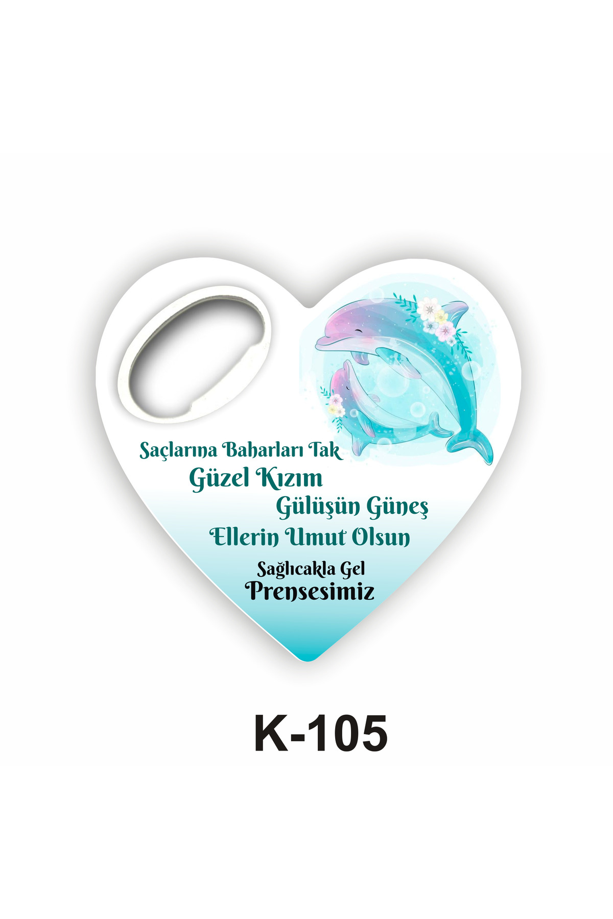 Heart Magnet Opener - 25 Pcs - Circumcision, Engagement, Promise, Wedding Gift - 50 Different Model Options