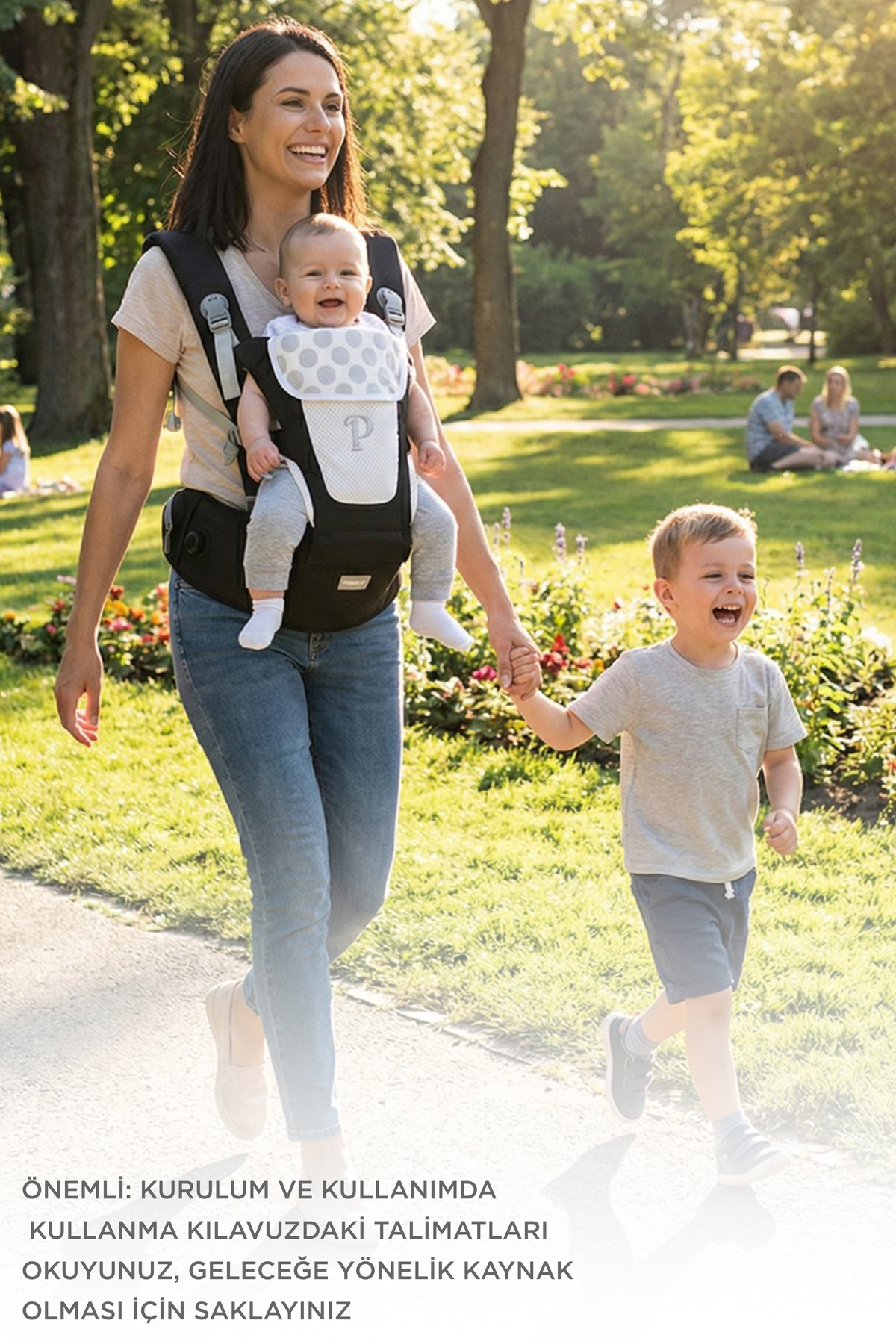 Prego Dallas Bel Destekli Anatomik Kanguru 3099 fotoğrafı 5 (önizleme)