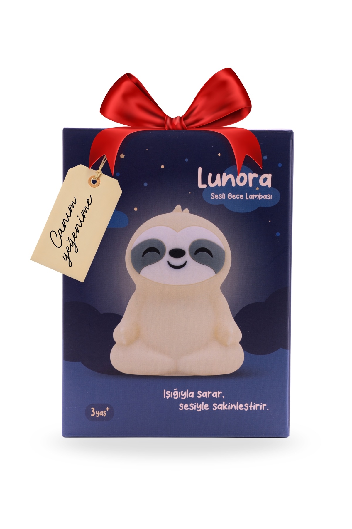 Lumaverse Lunora Beyaz Gürültü Makinesi | Bebek Uyku Cihazı | 7 Ses 9 Renk | Gece Lambası fotoğrafı 5 (önizleme)
