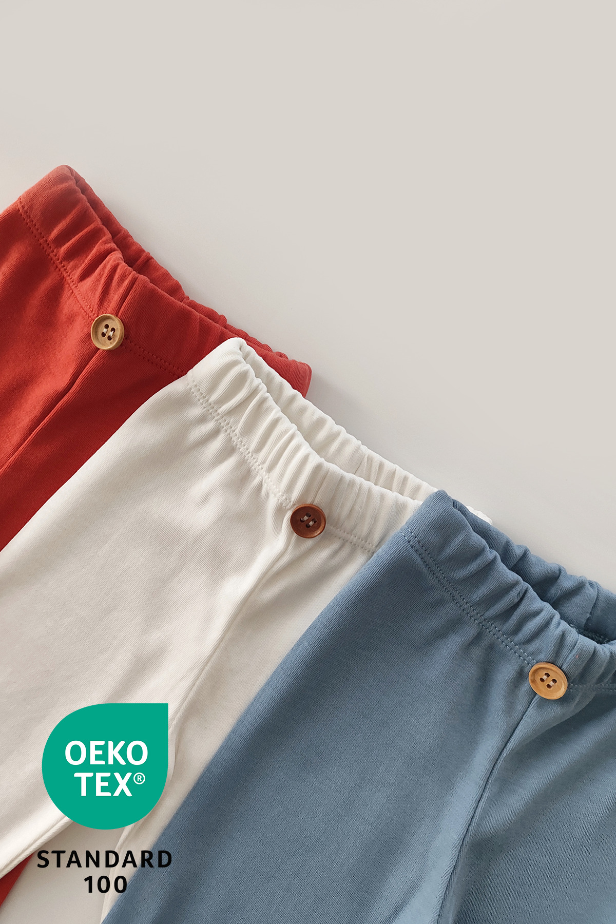 Luppinos Space 3lü %100 Pamuk Bebek Tayt Pantolon Set fotoğrafı 7 (önizleme)