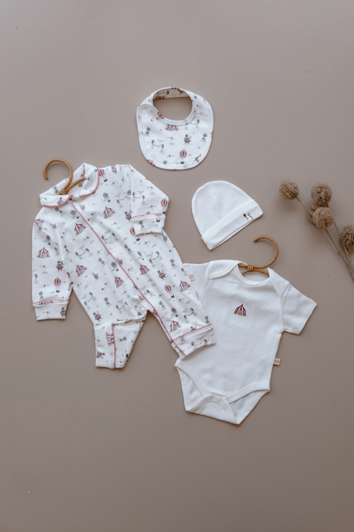 Oh La La Koala For Little Ones Sirk Serisi 4lü Yenidoğan Set (0-3 Ay) fotoğrafı 6 (önizleme)