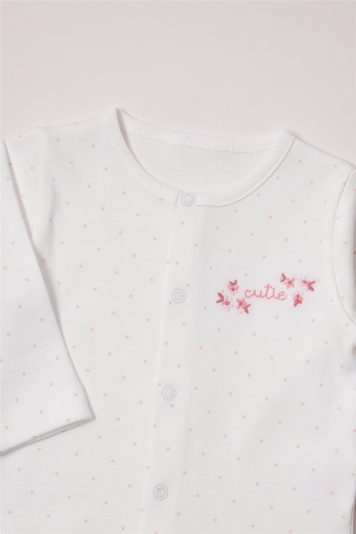 Bebetto İNTERLOK PATİKLİ PİJAMA TAKIMI 2Lİ (FLOWER GARDEN) PEMBE fotoğrafı 3 (önizleme)