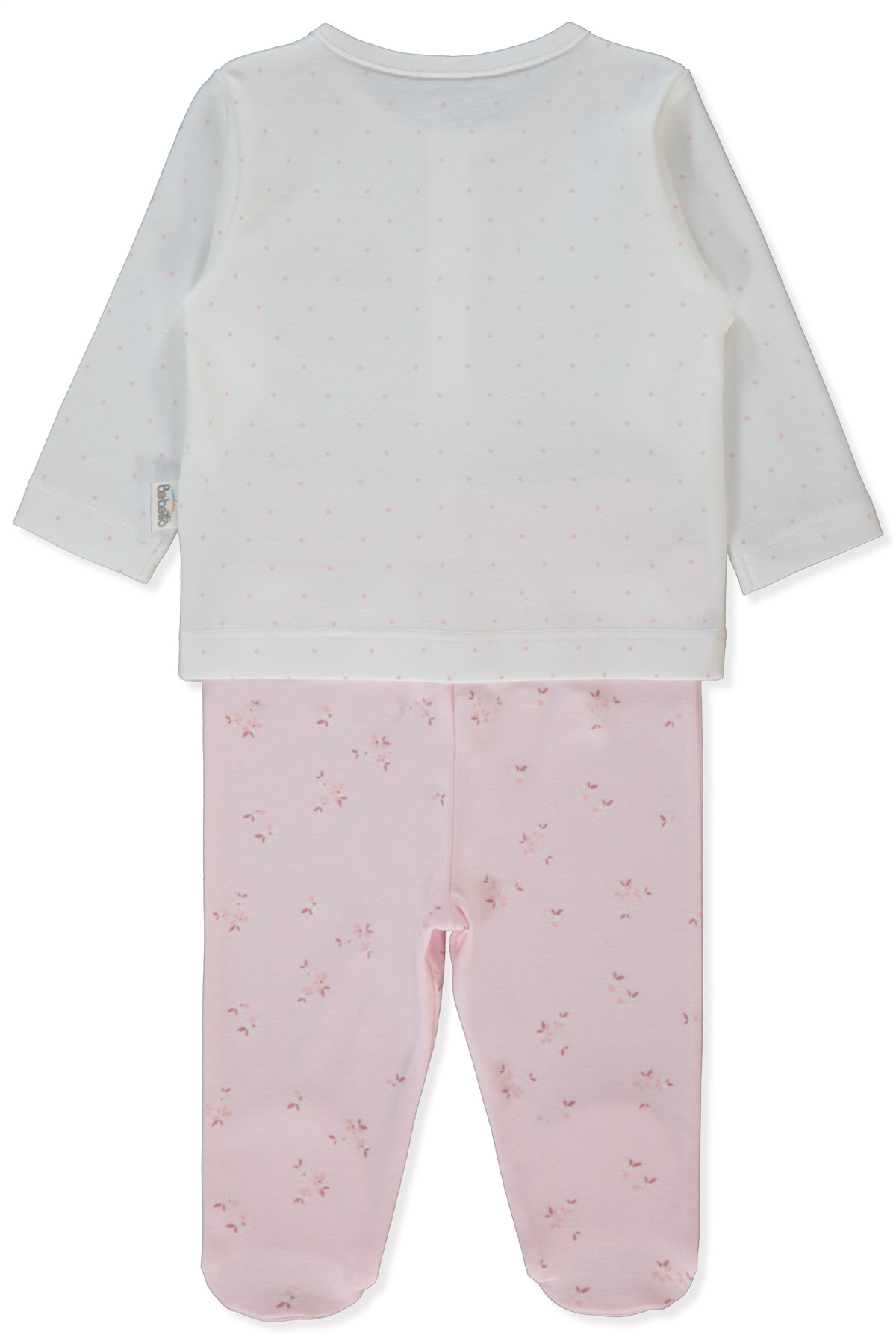 Bebetto İNTERLOK PATİKLİ PİJAMA TAKIMI 2Lİ (FLOWER GARDEN) PEMBE fotoğrafı 2 (önizleme)