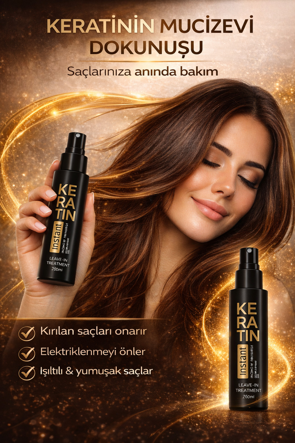 کرم ترمیم کننده فوری کراتین - بدون نیاز به آبکشی - درخشندگی و نرمی شدید 125 میلی لیتر — cream01 — تصویر 2 از 6