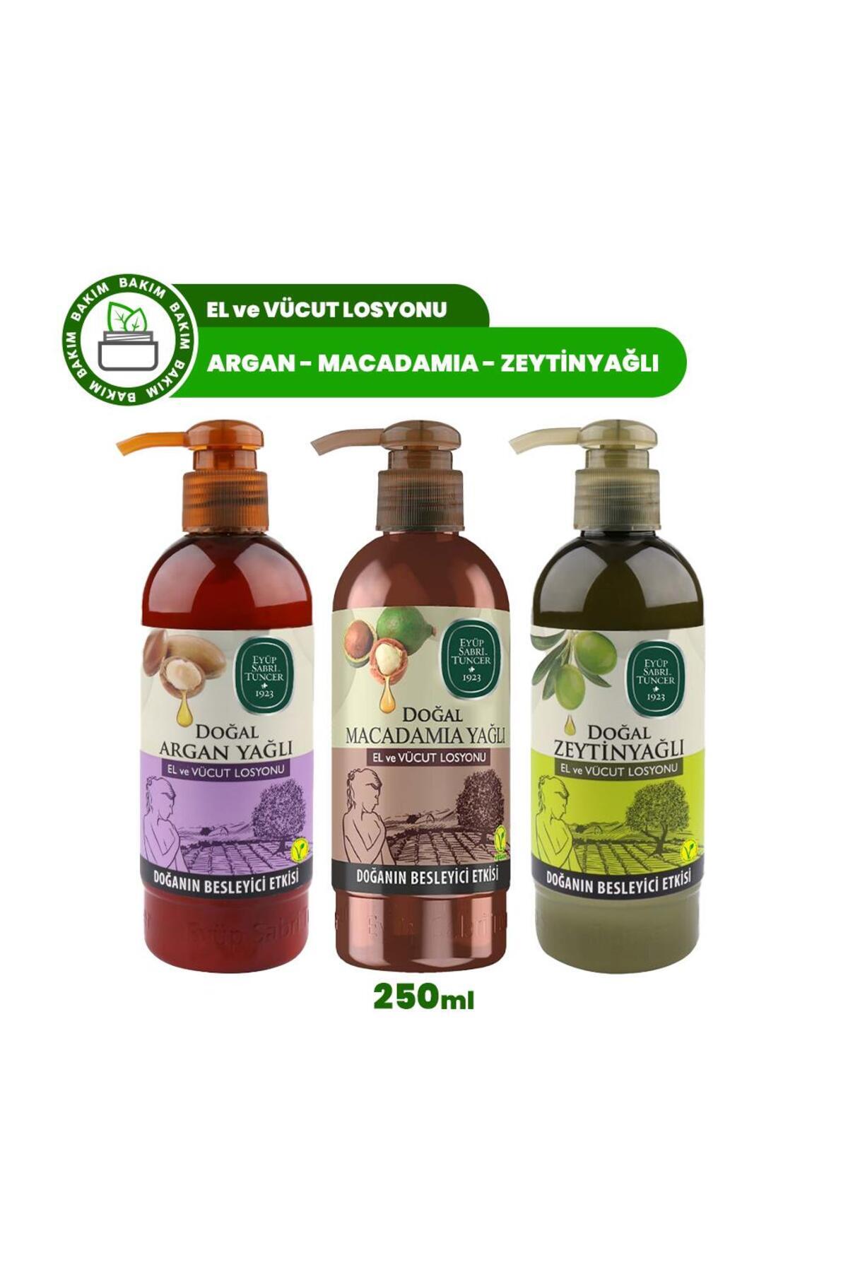 Eyüp Sabri Tuncer El ve Vücut Losyonu Macadamia, Argan ve Zeytinyağlı — dvc-5007234