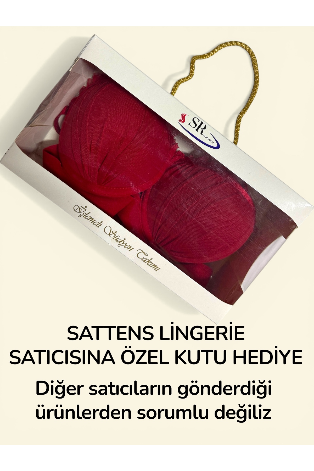 Lunary  Sevimli Kalp desenli Pembe destekli sütyen takım - Görsel 4