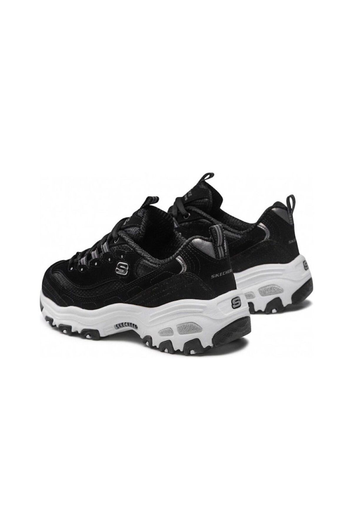 SKECHERS D'lıtes-bıggest Fan Kadın Ayakkabı 11930-BLK görsel 4