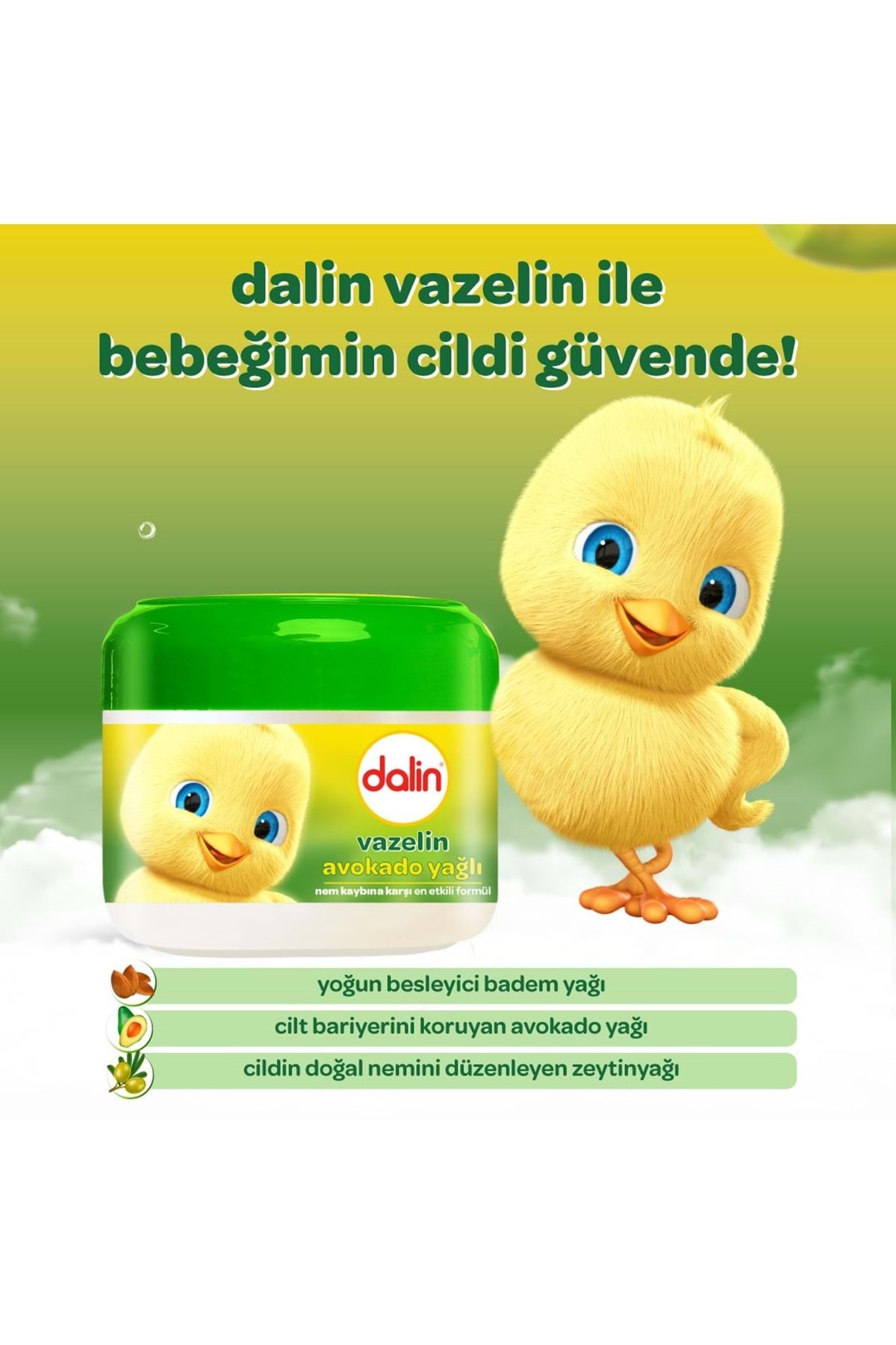 Dalin VAZELİN 100 ML AVAKADO 2 ADET fotoğrafı 3 (önizleme)