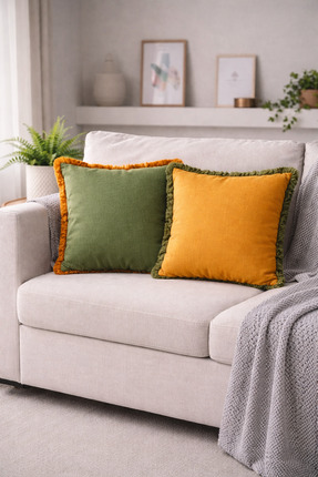 SWITA SAÇAKLI CADİLLAC KUMAŞ PREMIUM 43X43 KIRLENT KILIFI