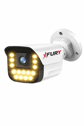 FURY 15 Warm LED Gece Renkli Görüntü Güvenlik Kamerası (Dış Mekan Su Geçirmez)
