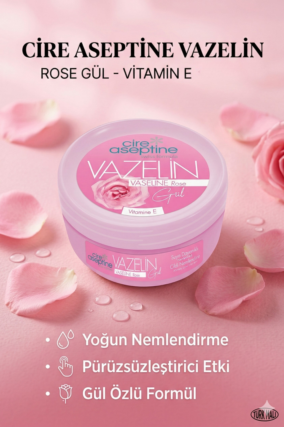 Vazelin Gül 150 Ml — 8682276600560 — تصویر 2 از 5