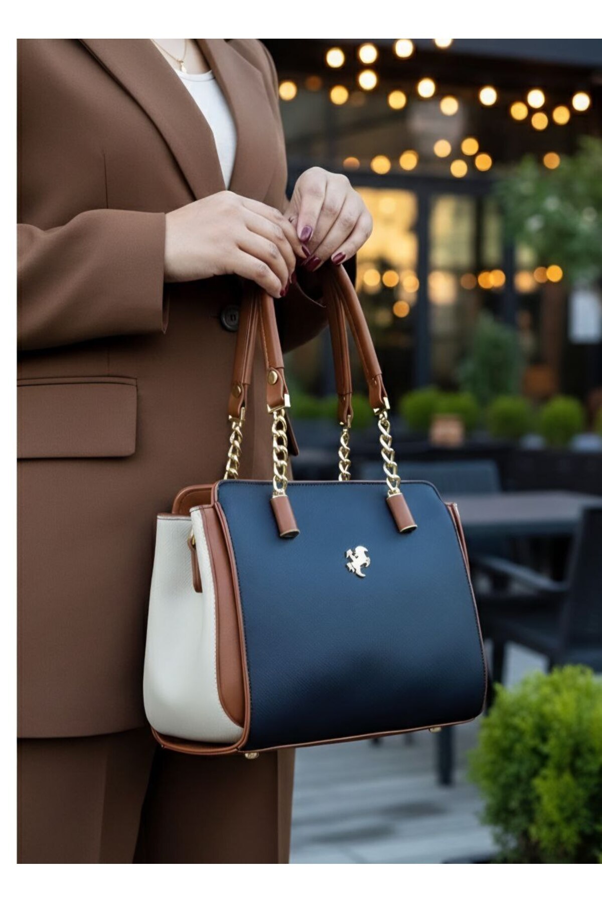 Original Daily Use Premium Quality Women's Shoulder Bag 361 TAN
