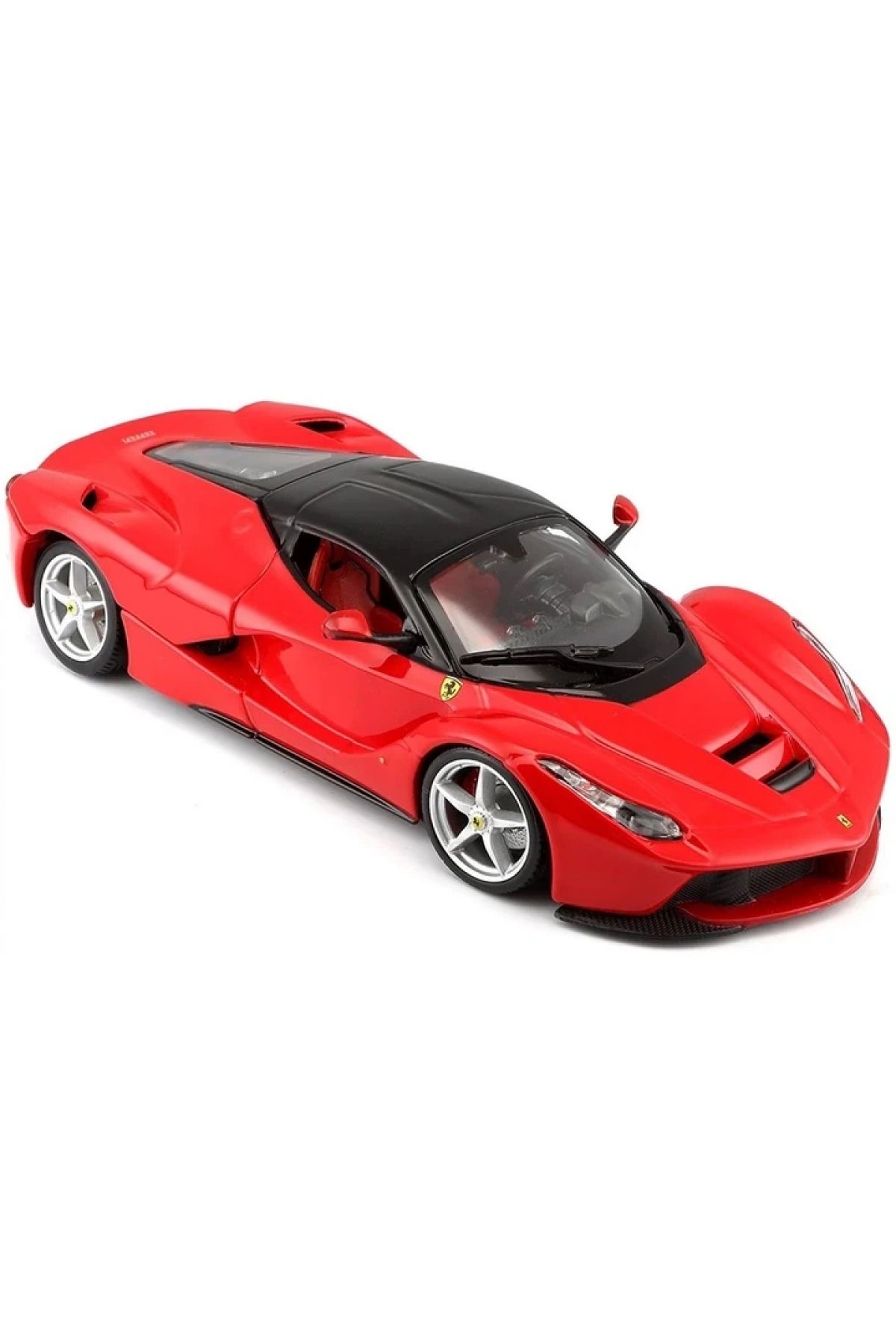 Genel Markalar Erkek Çocuk Kırmızı Sunman Burago La Ferrari Oyuncak Araba fotoğrafı 3 (önizleme)