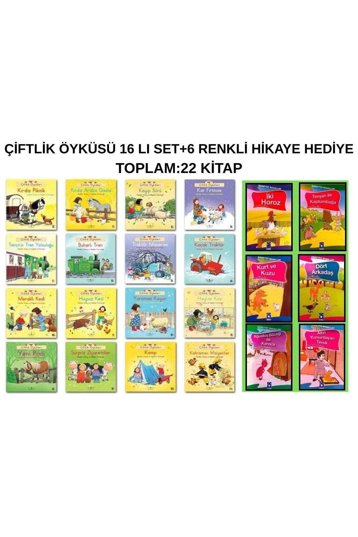 Türkiye İş Bankası Kültür Yayınları 1. Sınıf Ilk Okuma Çiftlik