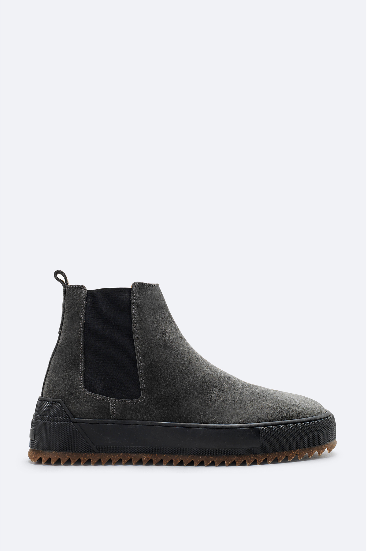 Avva  Erkek Antrasit %100 Süet Esnek Taban Hafif Chelsea Bot B008009