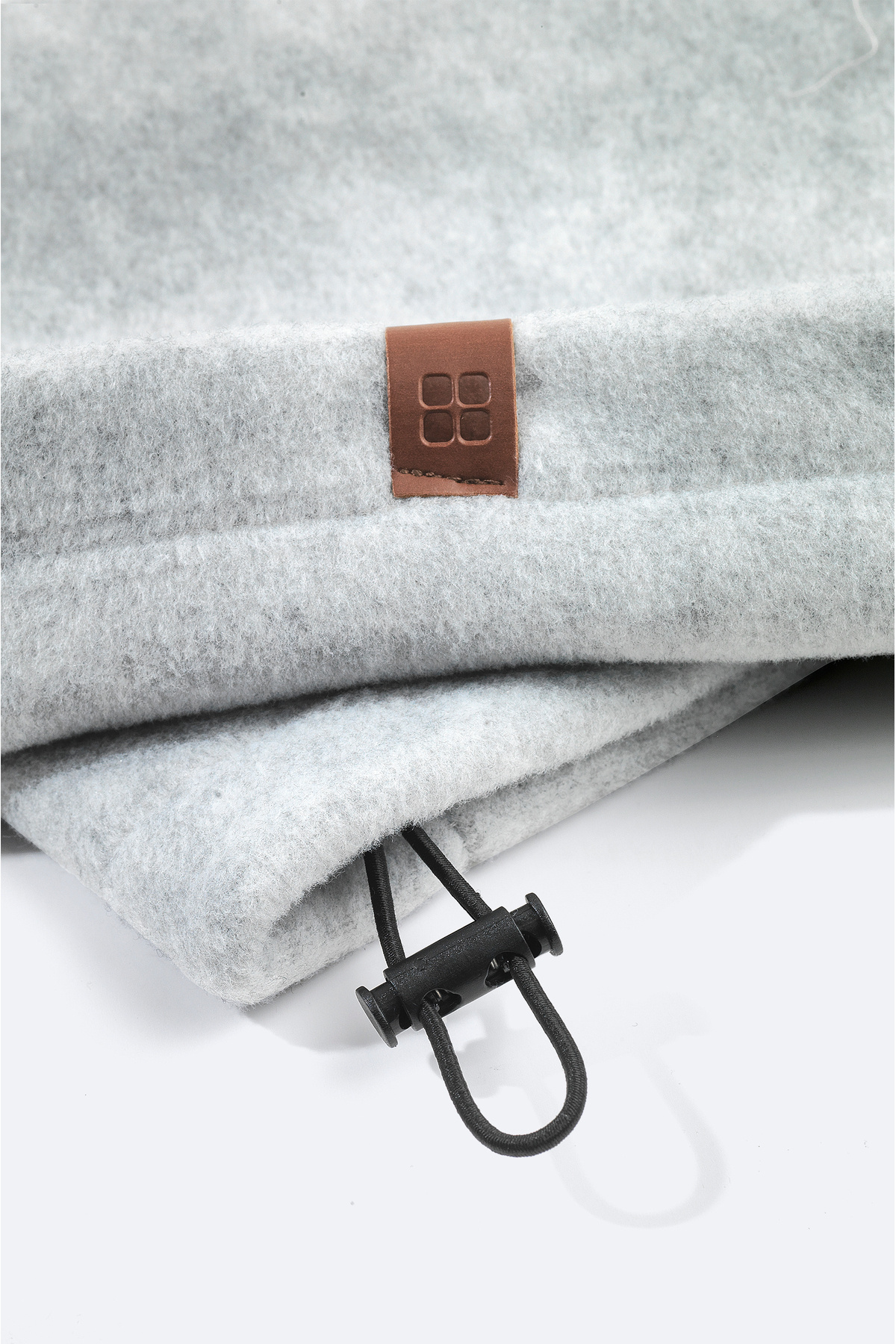 Avva  Erkek Gri Polar Basic Boyunluk Bere ve Eldiven Seti B009250 - Görsel 5