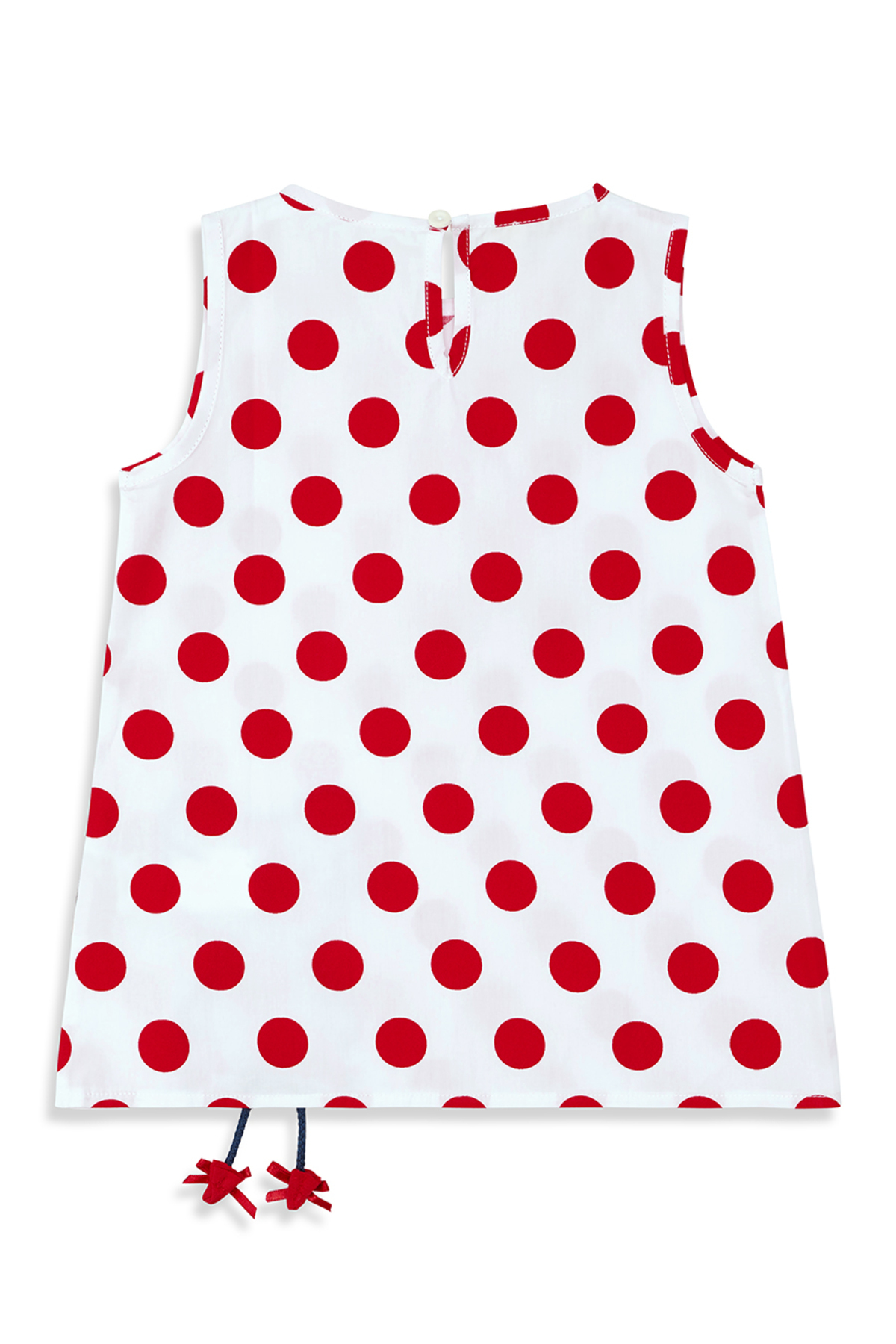 Denokids Puanlı Lily Kız Çocuk Yazlık T-shirt Tunik Tayt Takım fotoğrafı 6 (önizleme)