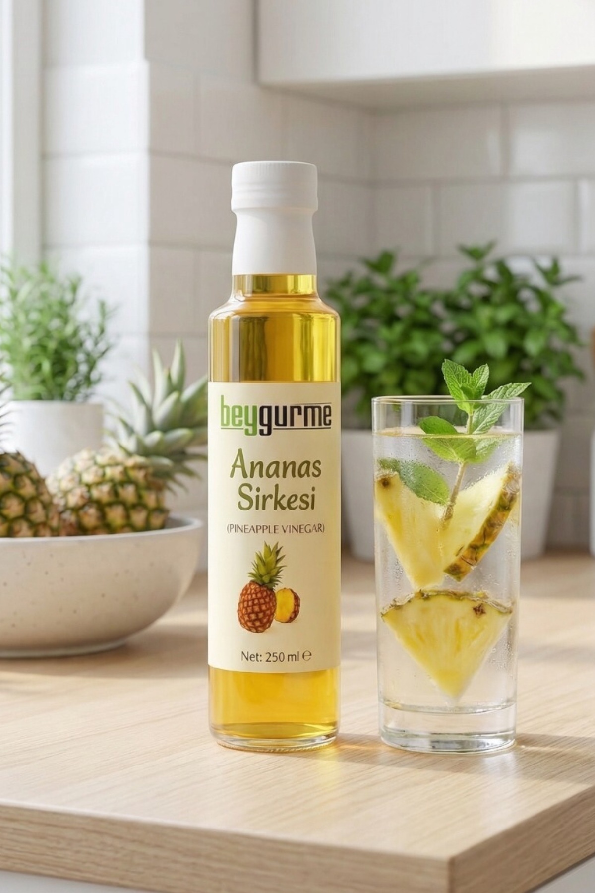 BEYGURME Ananas Sirkesi 250ml (PESTİSİT ANALİZLİ) - Fiyatı, Yorumları