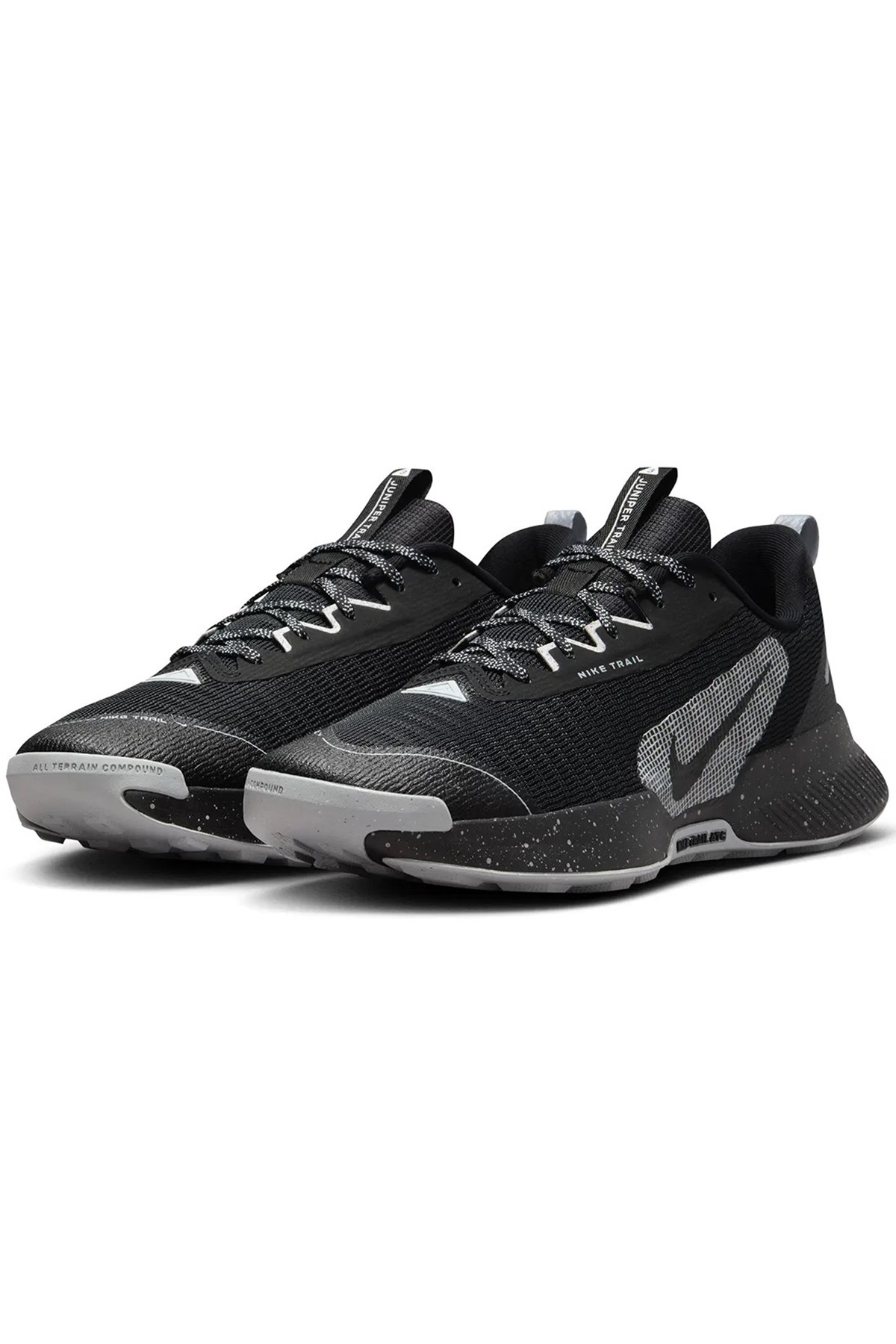 Nike FQ0904 Juniper Trail 3 Erkek Spor Ayakkabı SİYAH görsel 3