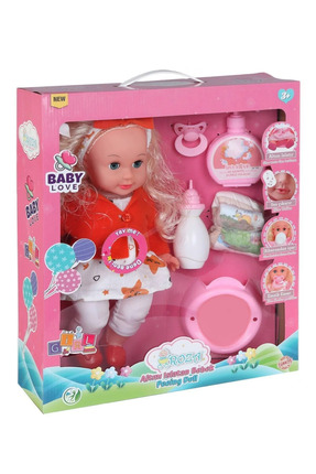 Global Toys Altını Islatan Türkçe Konuşan Sarışın Roza Et Bebek