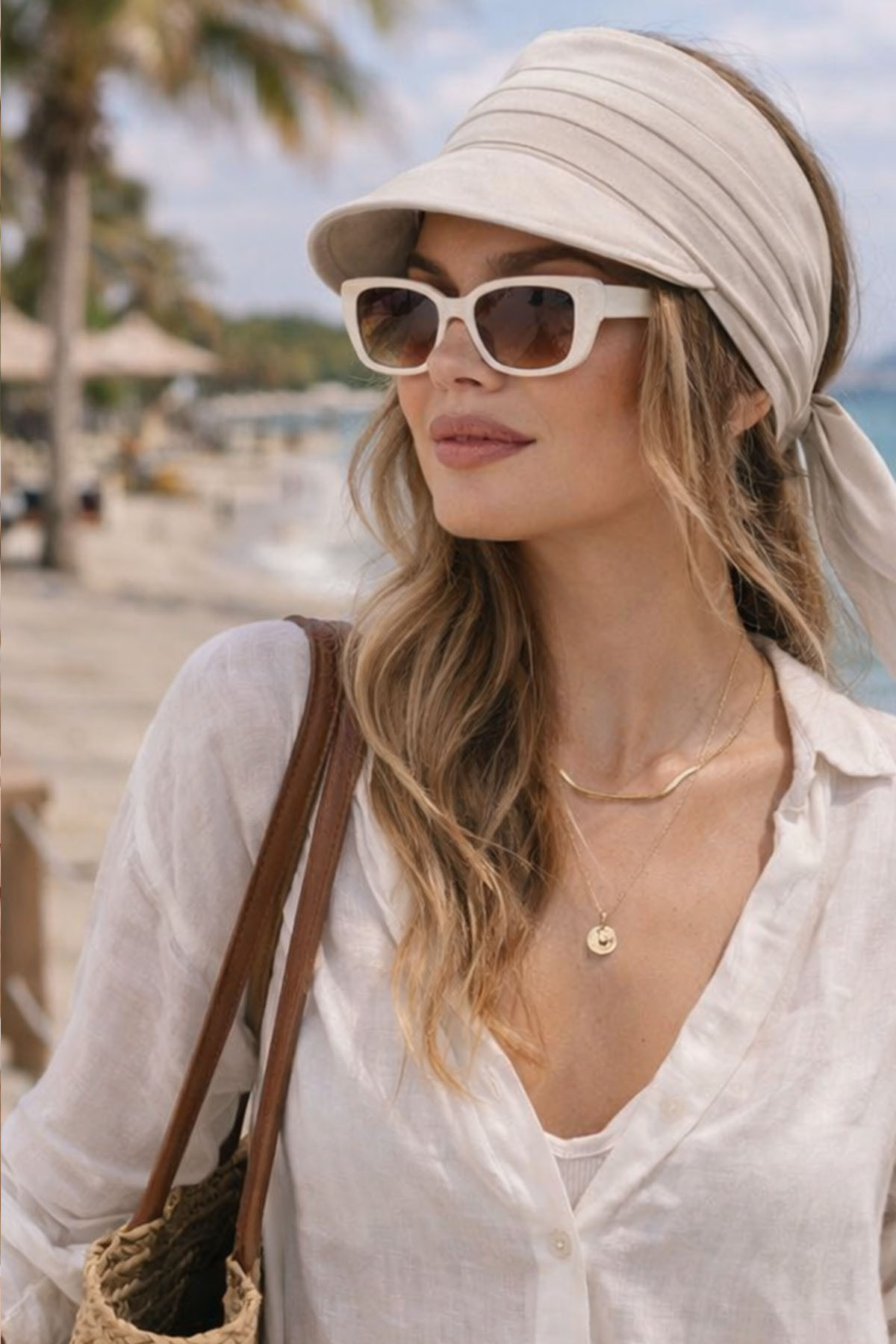 Ritagarcia Safari Bandana Vizör Şapka görsel 5