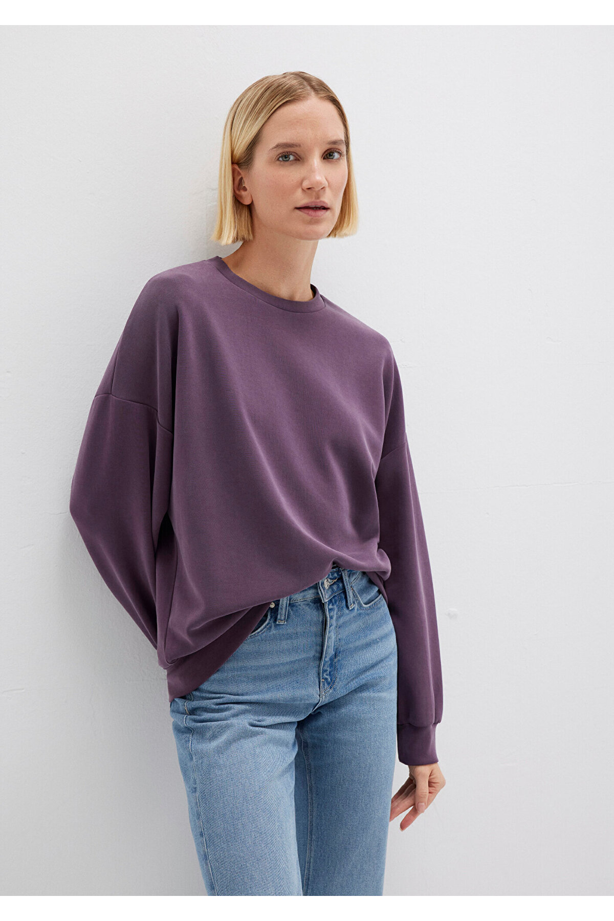 Mavi Lux Touch (TENCEL™) Modal Mor Sweatshirt 168837-70635