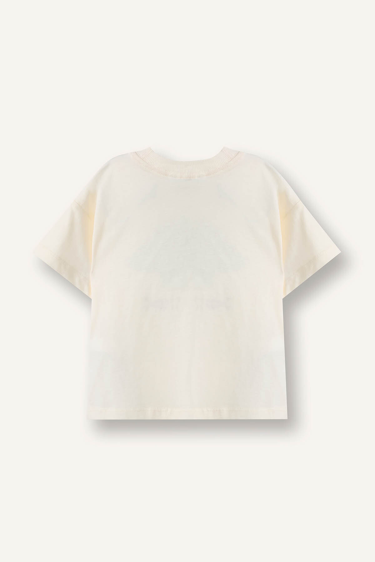 Defacto Dinozor Baskılı Ekru Erkek Bebek T-Shirt E1072A5/ER98