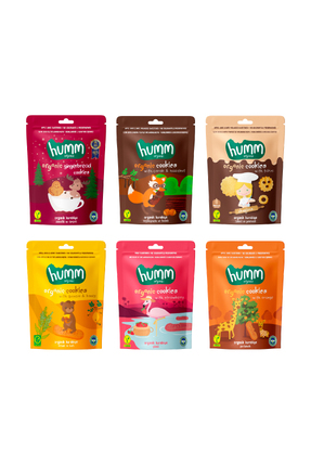 Humm Organic Kurabiye Paketi - 6 Adet(6 Çeşit)