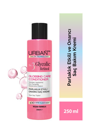 Urban Care Glycolic Retinol Parlaklık Etkili Onarıcı Saç Bakım Kremi-250ml-Gloss