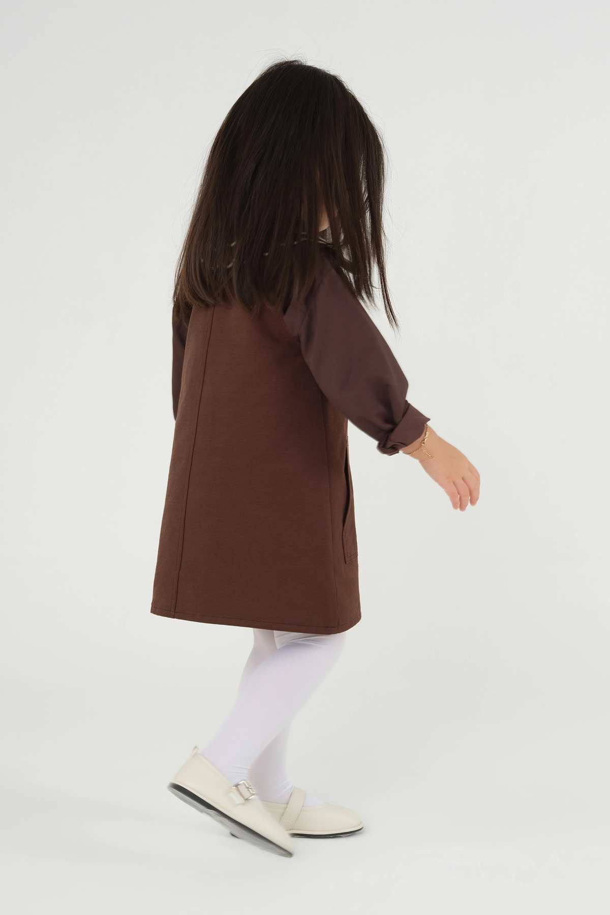 Mioma Kids Cep Detaylı Jile Kahve fotoğrafı 4 (önizleme)