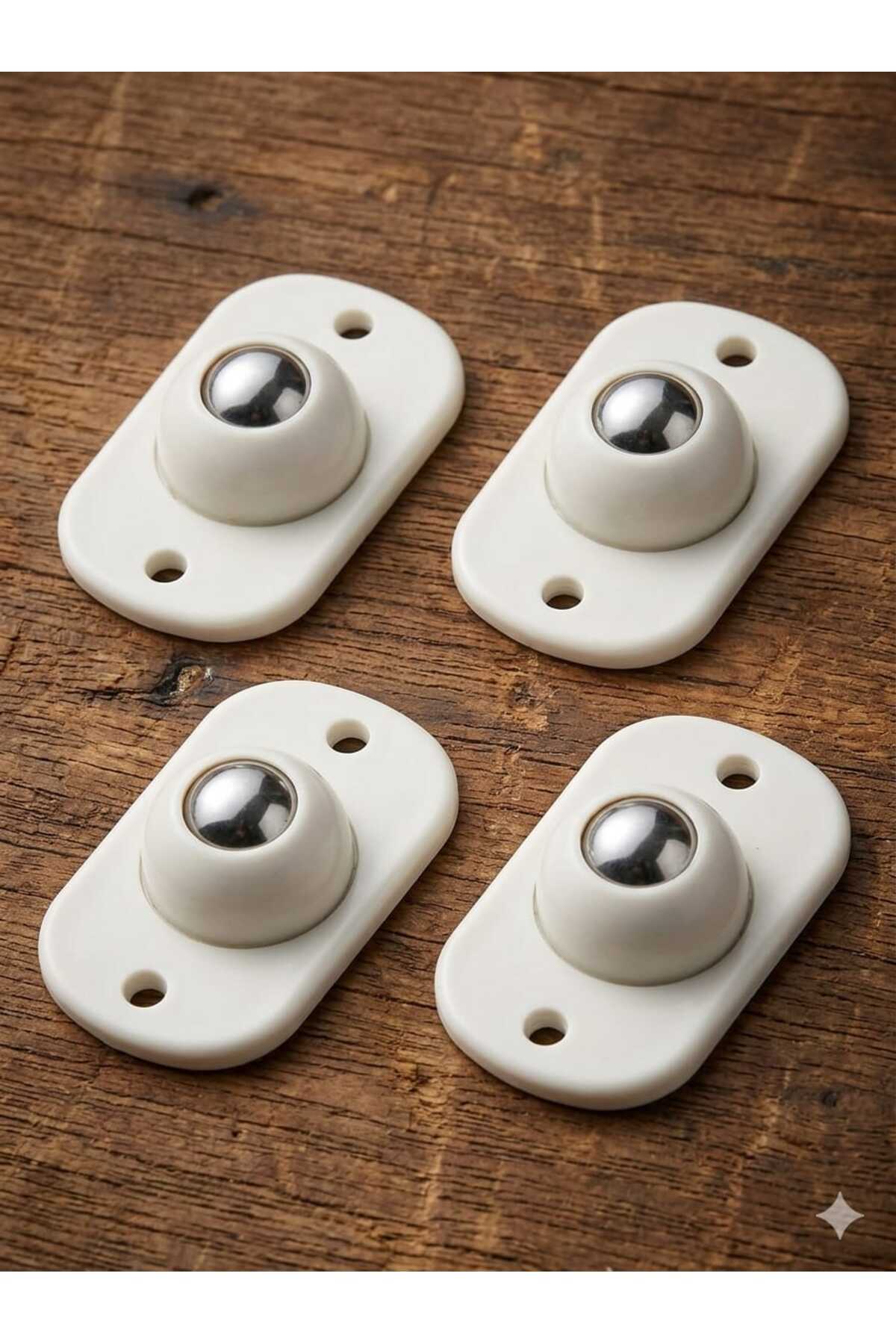 4Pcs Ball Goods Sliding Apparatus Self Adhesive Furniture Goods Slider 360 Degree Wheel