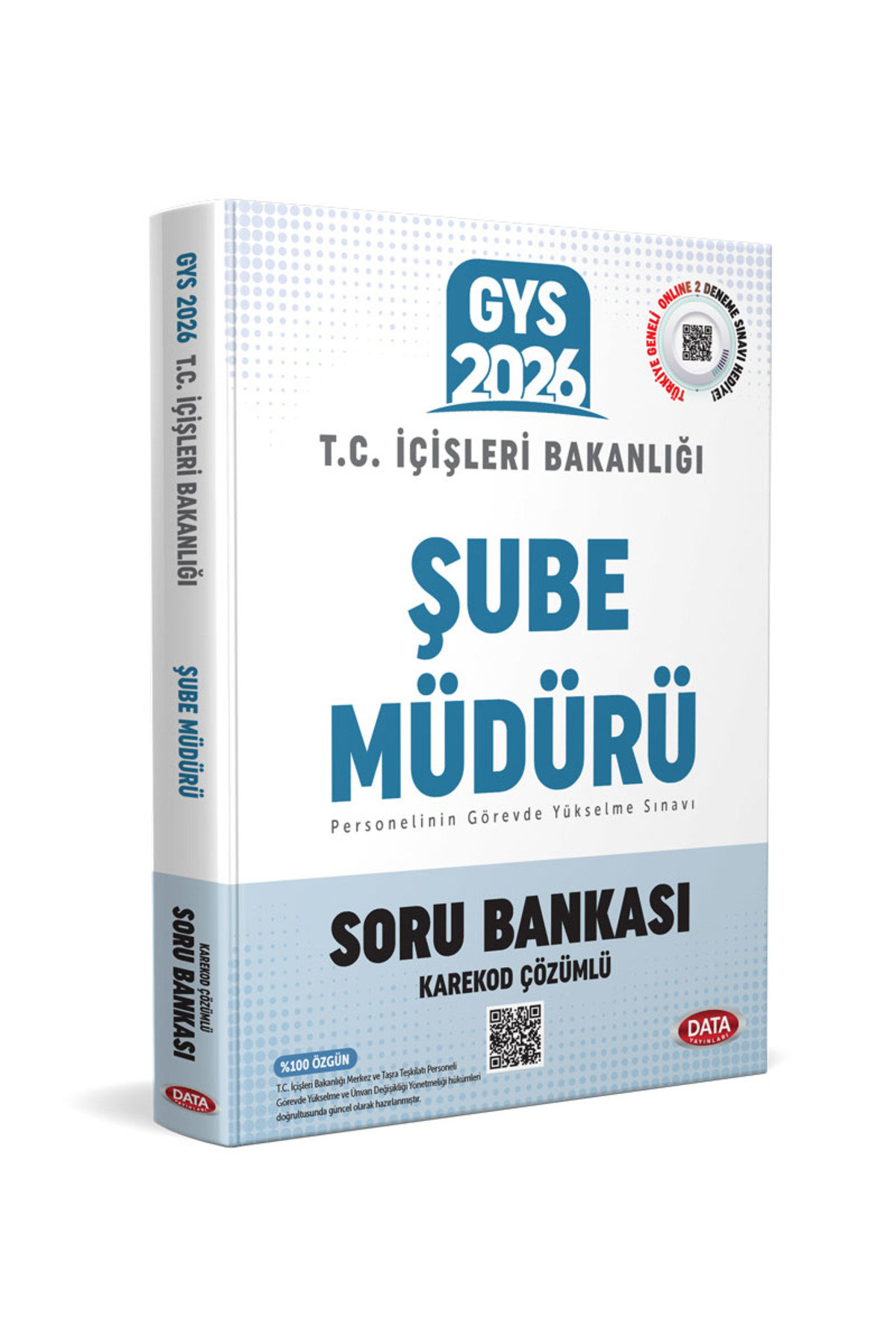Data Yayınları T.C. İçişleri Bakanlığı Şube Müdürü GYS Soru