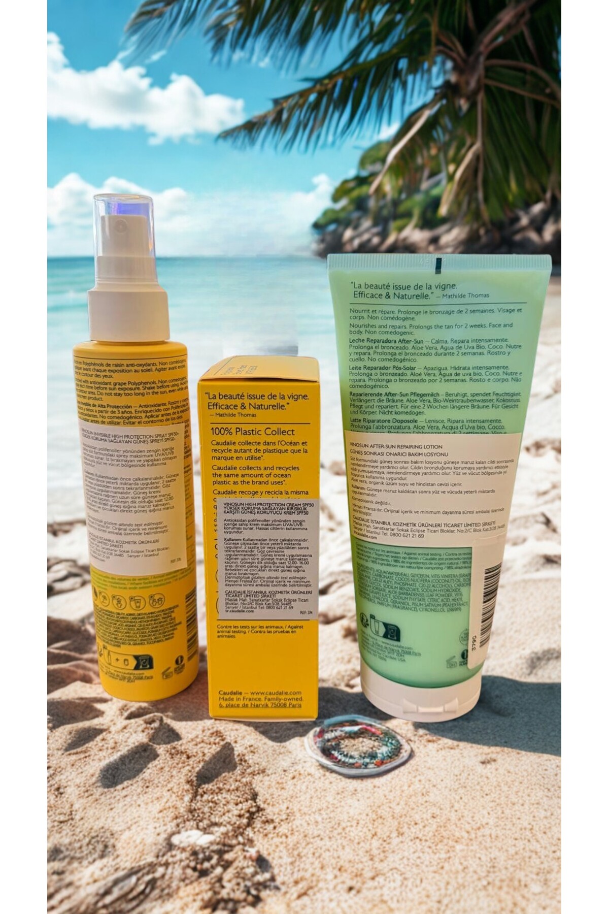 GÜNEŞ HEDİYELİ YAZ SETİ 4 (vınosun cream+vınosun sprey+vınosun losyon) — set4 — تصویر 2 از 3
