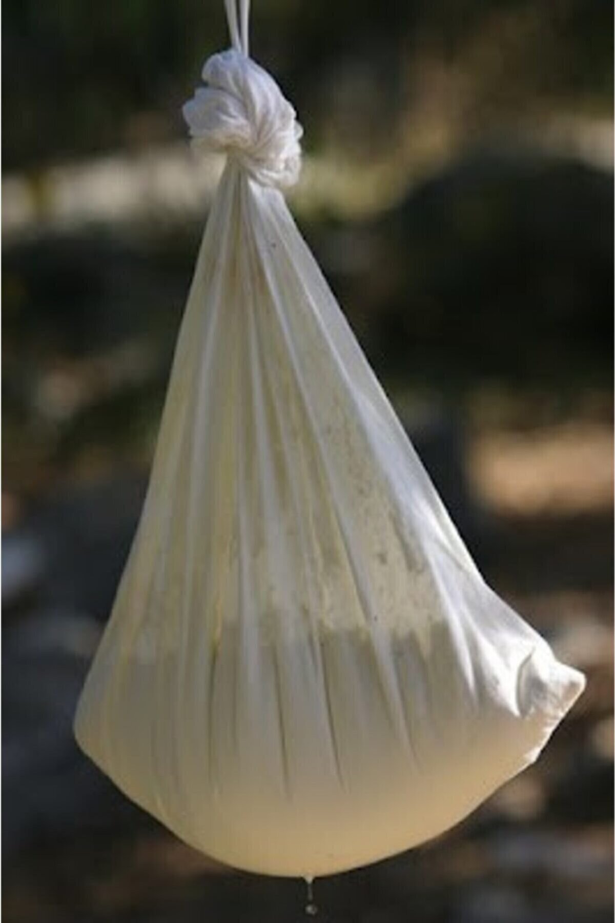 Saatistan Doğal Süzme Yoğurt İçin Pamuklu Süt Süzme Torbası 50x50 cm fotoğrafı 2 (önizleme)