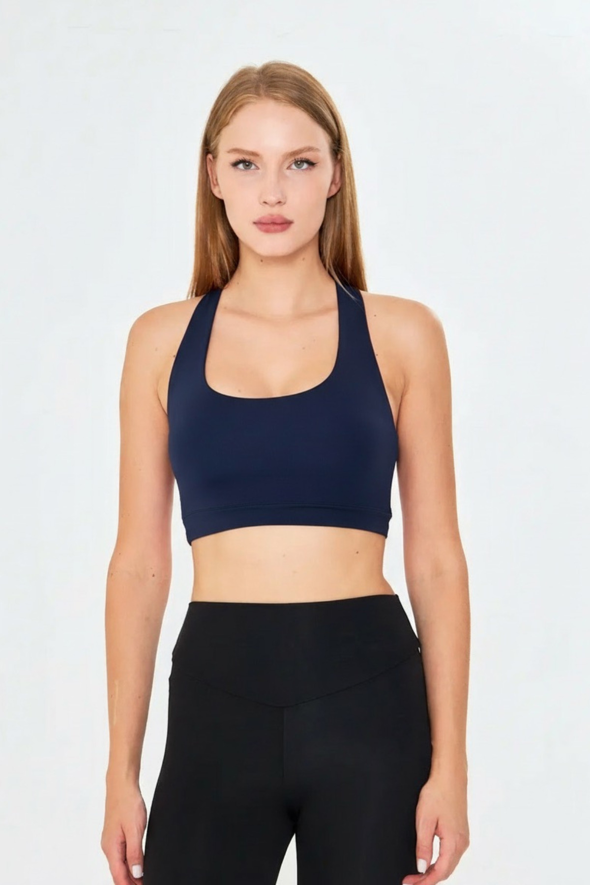 FLAMOVA SIRT ÇAPRAZ DETAYLI SPOR SÜTYENİ SPOR BRALET görsel 7