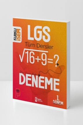 İsem Yayıncılık LGS Tüm Dersler 1. Dönem Deneme Sınavı Video Çözümlü