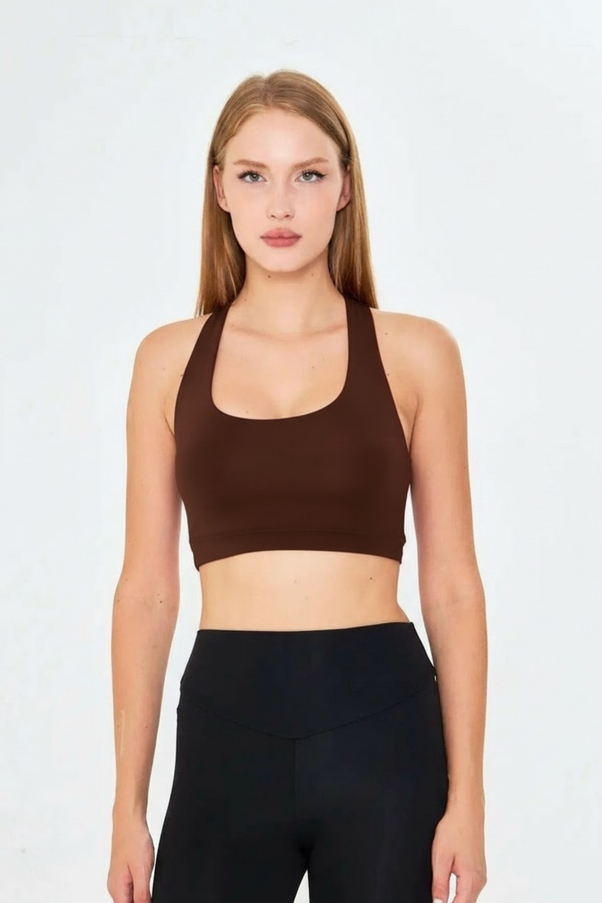 FLAMOVA SIRT ÇAPRAZ DETAYLI SPOR SÜTYENİ SPOR BRALET görsel 5