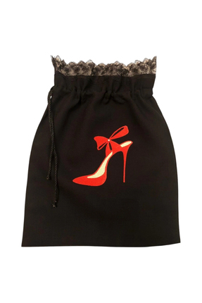 Agbtrend Ayakkabı Kesesi Torbası Nakış Desenli 35x40cm