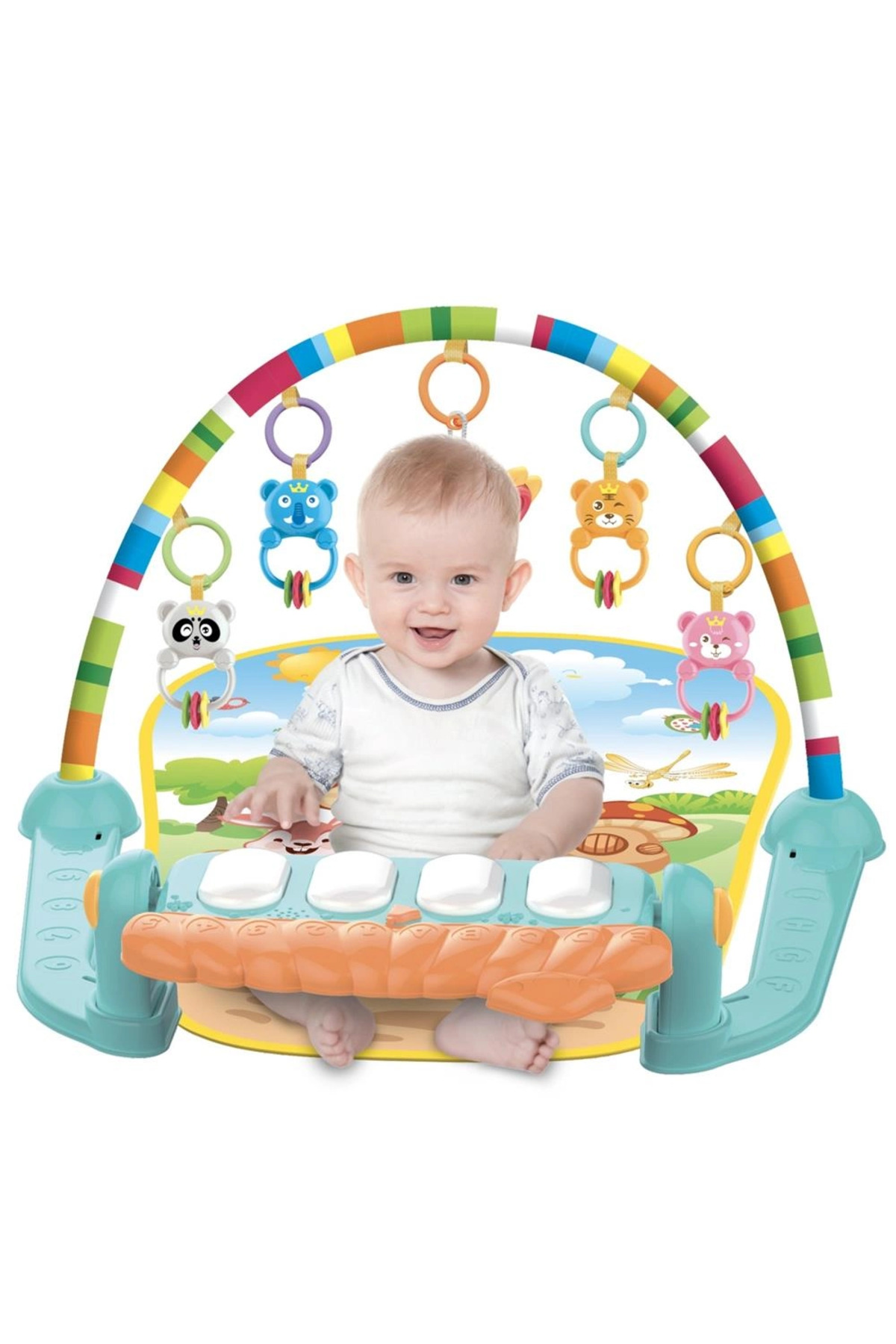 Bucuks Mey İthalat® Piyanolu Oyun Halısı Piyanolu Jimnastik Merkezi fotoğrafı 2 (önizleme)