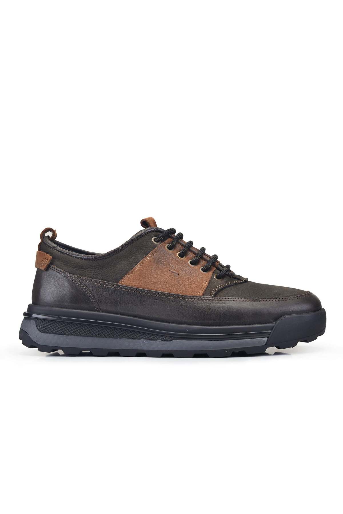 にゃ Nevzat Onay Siyah Nubuk Bağcıklı Sneaker - Fiyatı