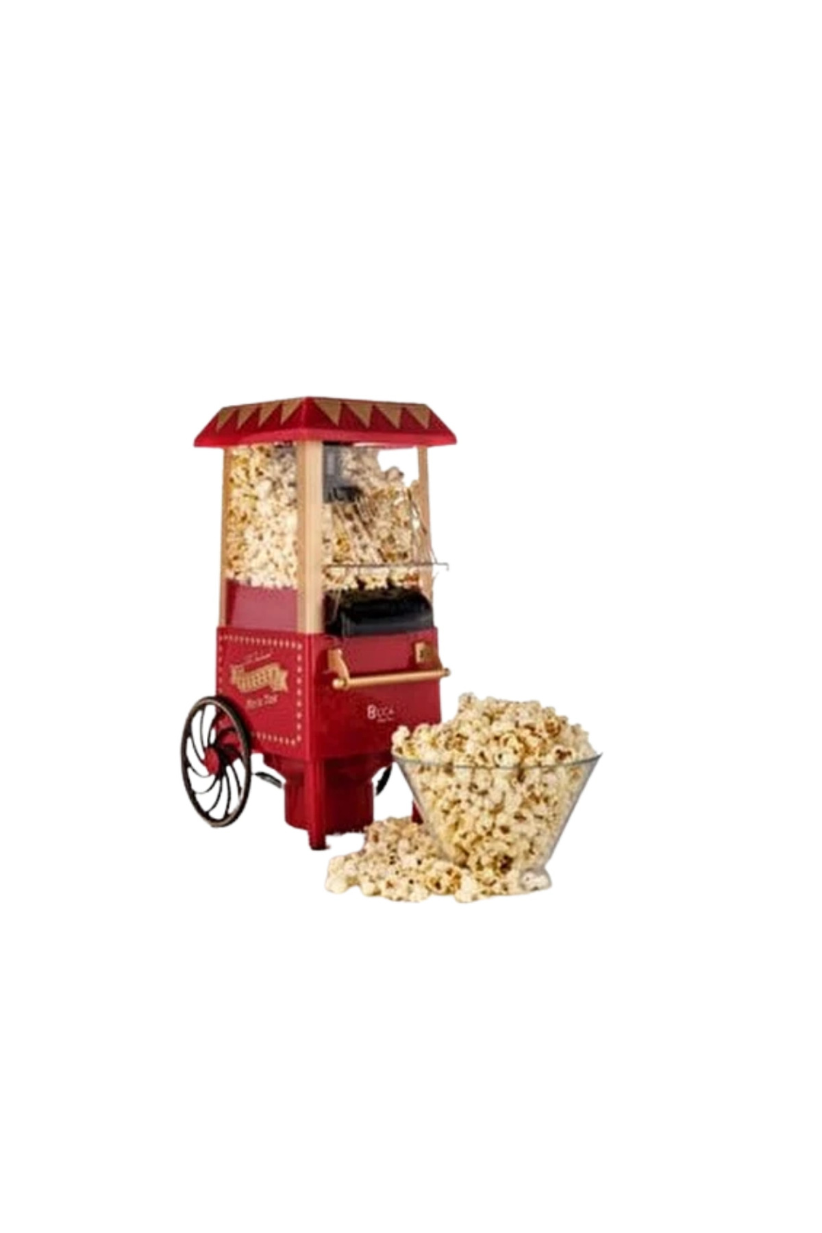 Terrien Sağlıklı Atıştırmalıklar İçin Yağsız Popcorn Makinesi fotoğrafı 4 (önizleme)