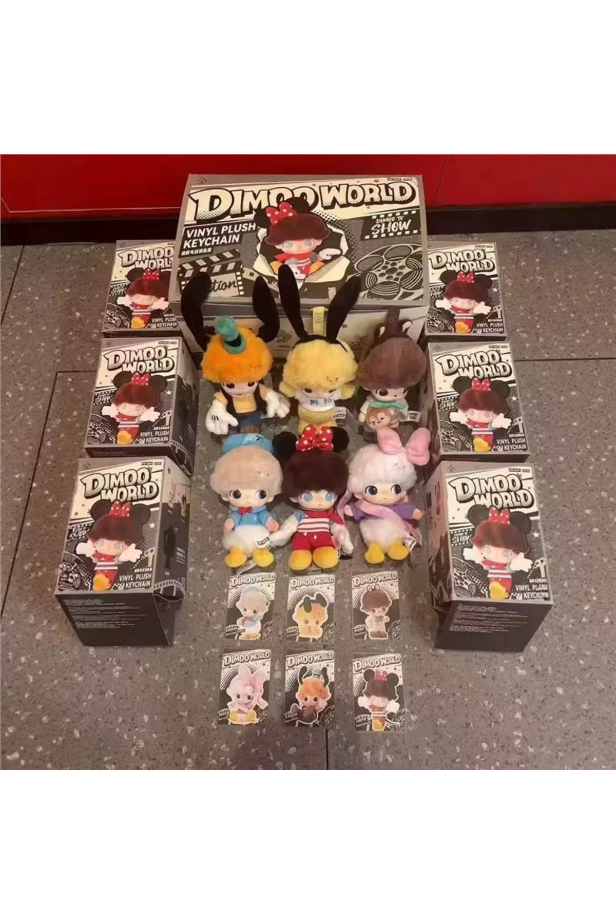 GenelTedarik DIMOO WORLD SERİSİ BLIND BOX SÜRPRİZ FİGÜR PELUŞ
