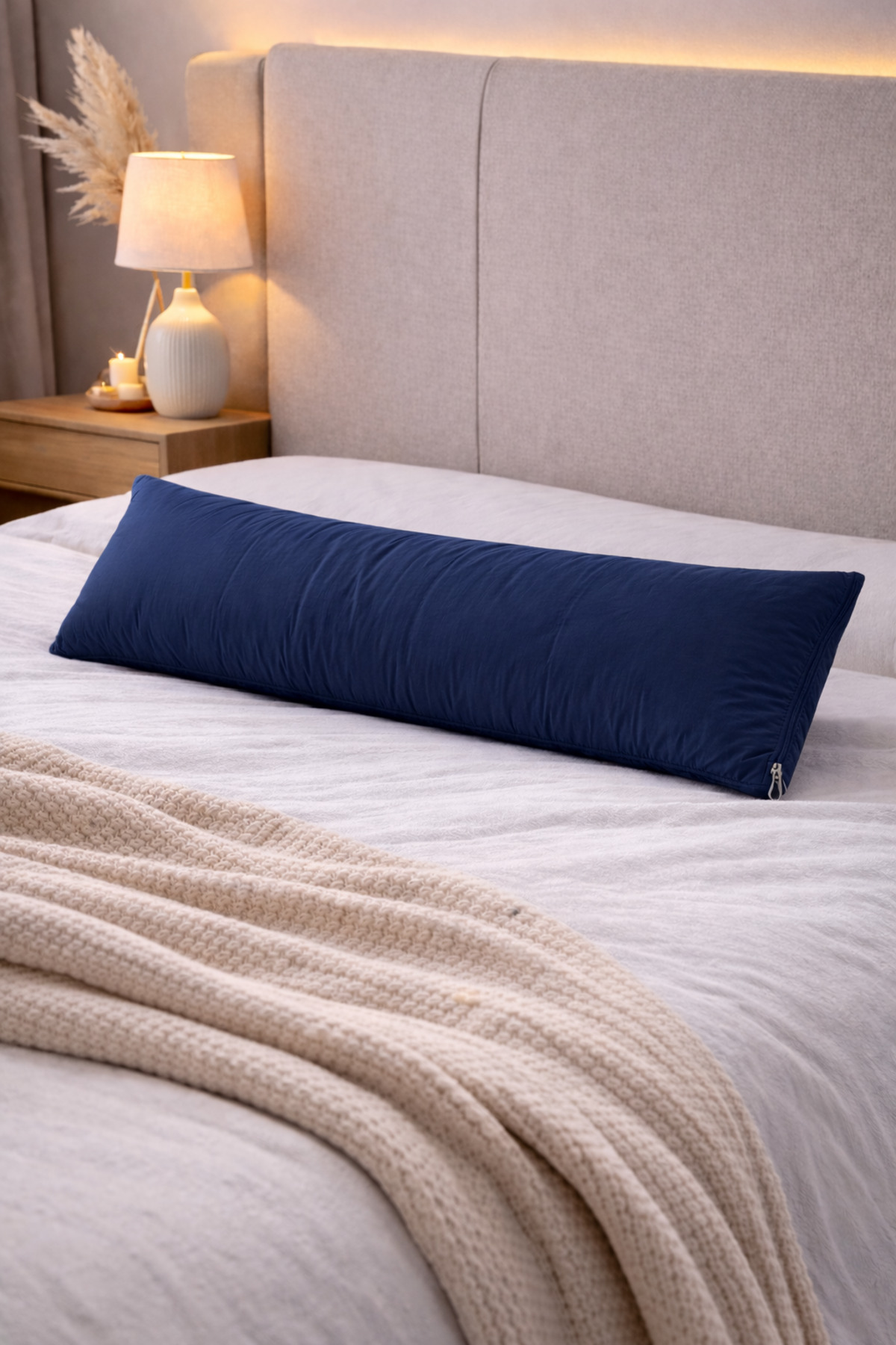 AREN HOME BABY Çok Amaçlı Boyun, Bacak, Bel Destek Yastığı 20x60 cm fotoğrafı 3 (önizleme)