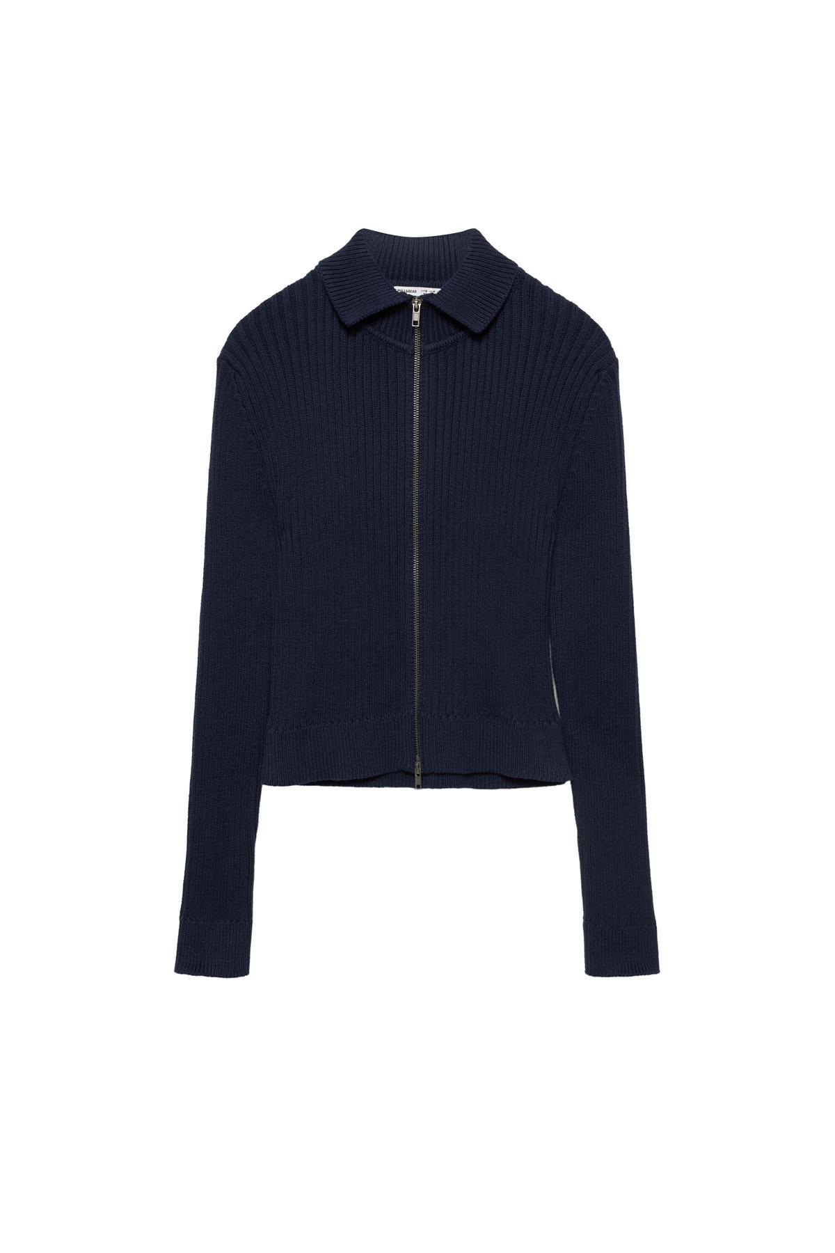 Pull & Bear  Fermuarlı hırka - Görsel 3