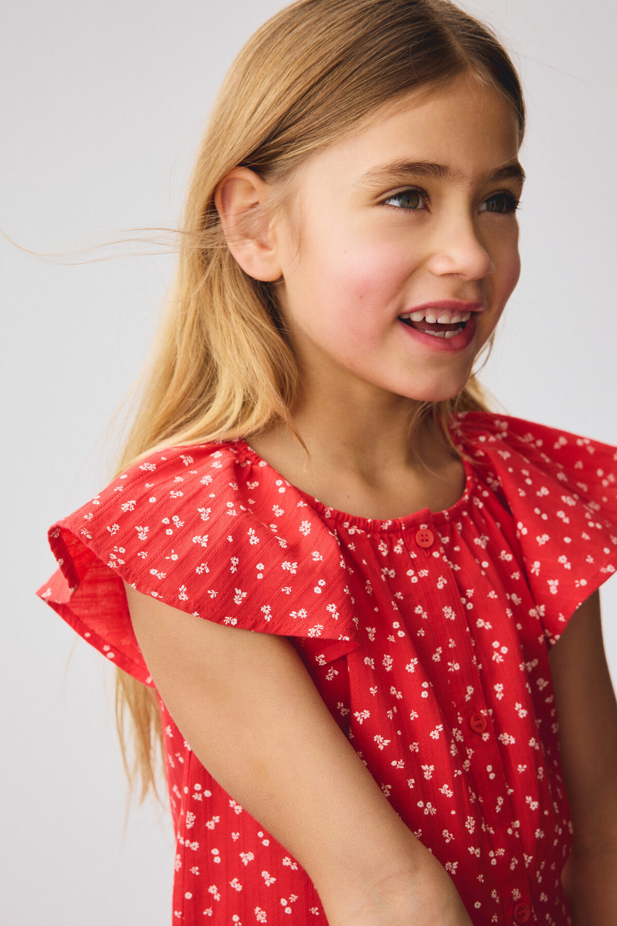 H&M Katlı Gofre Elbise fotoğrafı 2 (önizleme)