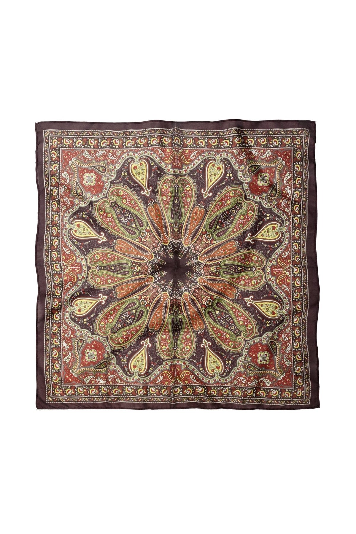 Ethnic Patterned Scarf / Bandana 70x70cm