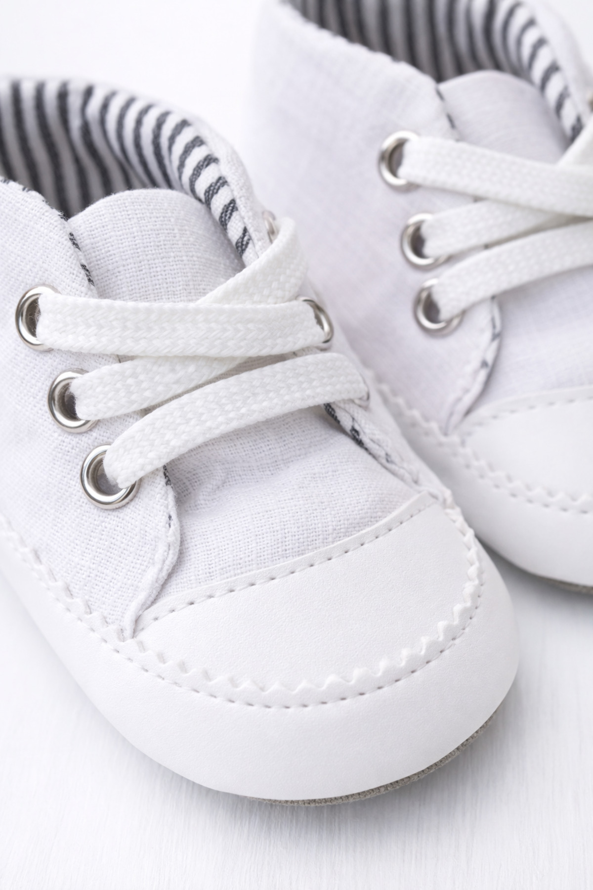 Arin Baby BAĞCIKLI BEYAZ BEBEK AYAKKABI /UNISEX BEBEK AYAKKABI /KUTULU HEDİYELİK YENİDOĞAN fotoğrafı 4 (önizleme)